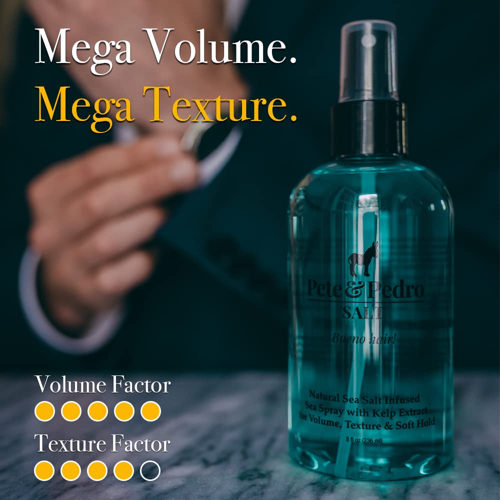 Foto 4 pulgar | Spray De Sal Marina Pete & Pedro Salt Para Cabello De Hombre Y Mujer, 250 Ml - Venta Internacional.
