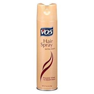 Foto 1 | Hairspray Vo5 Extra Body Crystal Clear, 250 Ml (paquetes De 4) - Venta Internacional.
