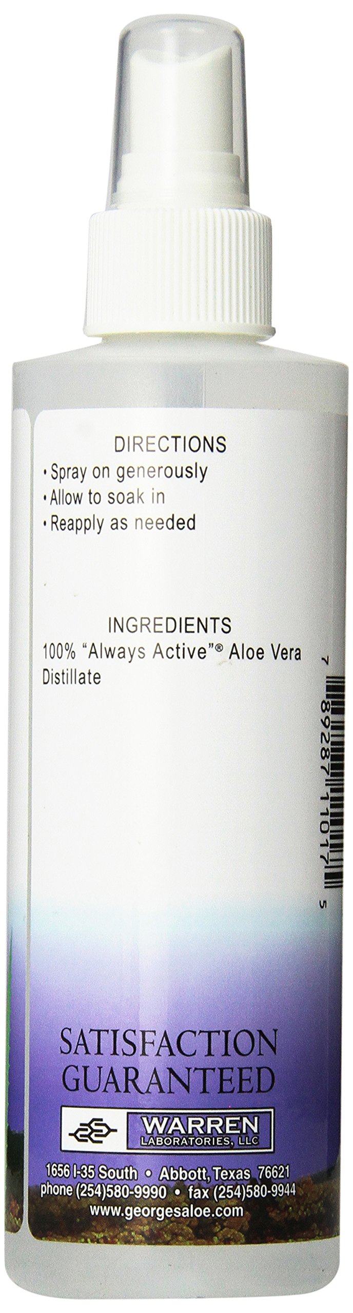 Foto 3 pulgar | Spray De Aloe Vera Mister George's, 240 Ml - Venta Internacional.