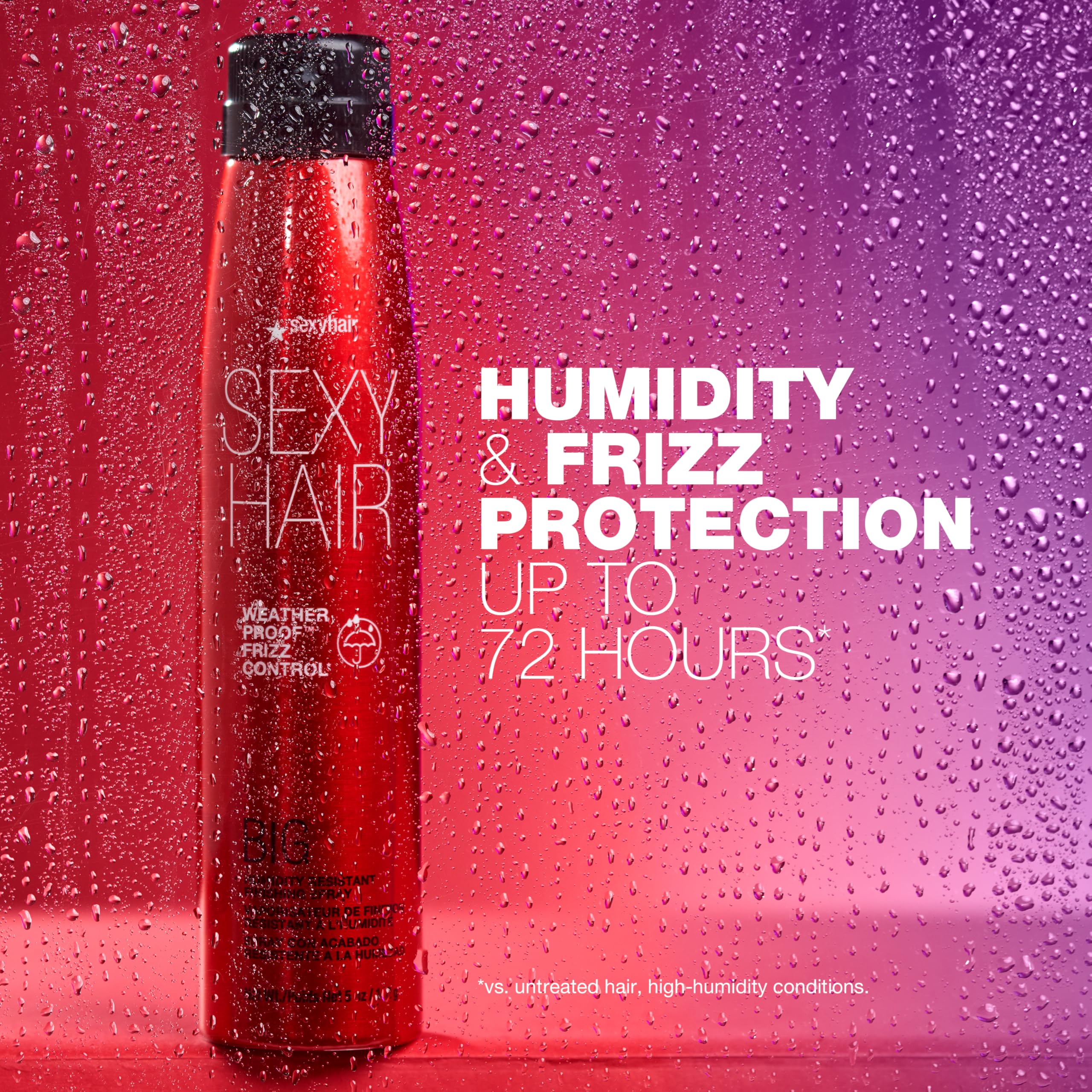 Foto 3 pulgar | Spray De Acabado Sexyhair Big Impermeable Frizz Control - Venta Internacional.