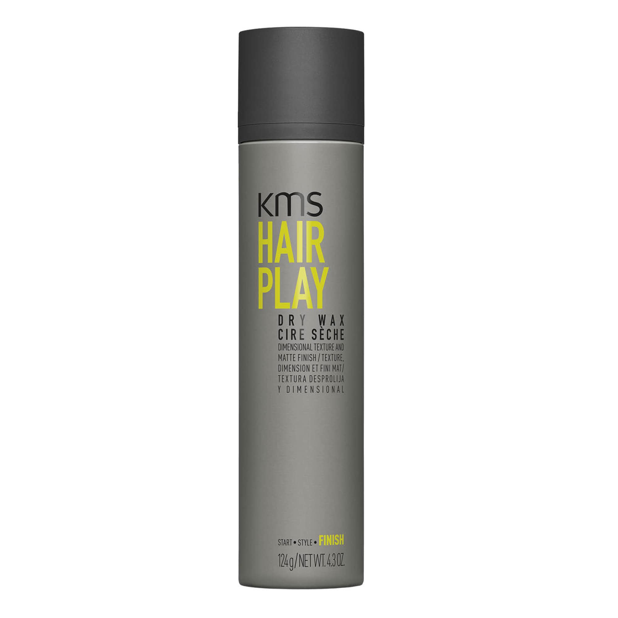 Cera Seca Texturizante Hairspray Kms Hairplay, De Fijación Flexible, 125 Ml - Venta Internacional.