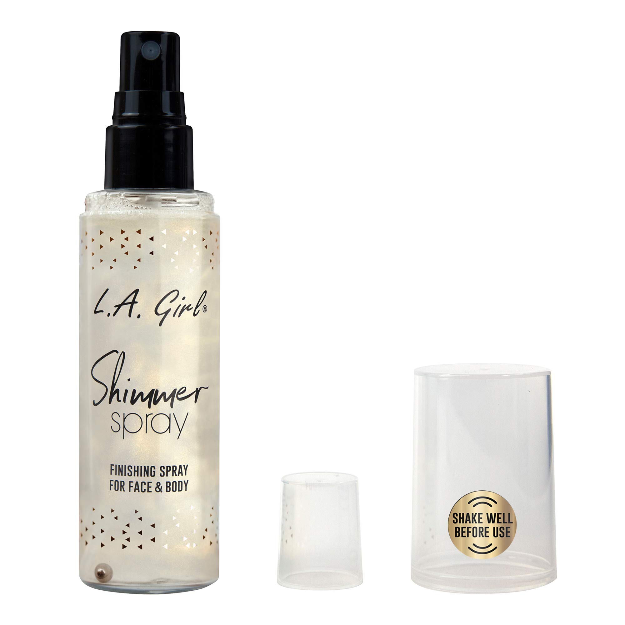 Foto 3 pulgar | Spray Shimmer L.A. Girl Gold para Rostro y Cuerpo 80 ml - Venta Internacional