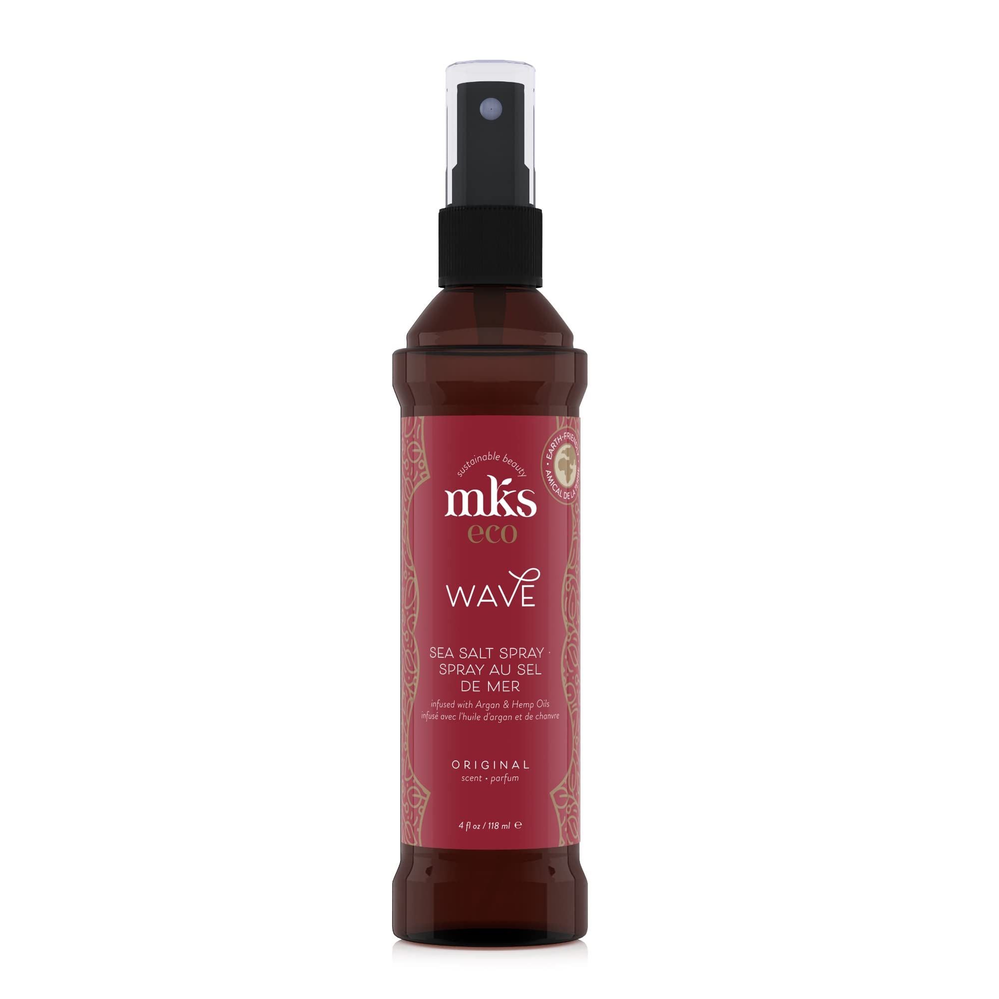 Spray De Sal Marina Earthly Body Mks Eco Wave  120 Ml  Aroma Original - Venta Internacional.