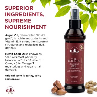 Foto 4 | Spray Voluminizador Earthly Body Mks Eco Bounce 120 Ml Original - Venta Internacional.