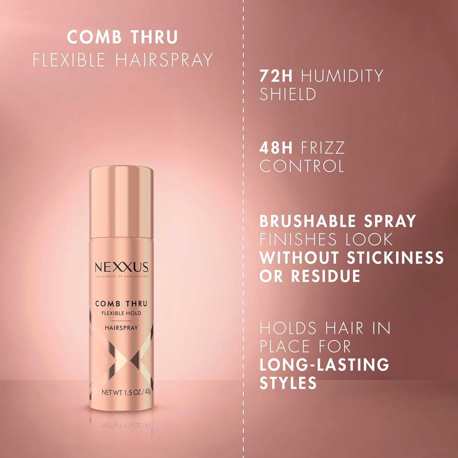 Foto 3 | Paquete De 4 Laca Y Mousse Para El Cabello Nexxus Travel Hair Care - Venta Internacional.