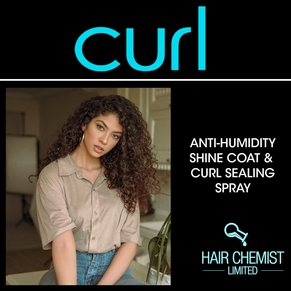 Foto 5 pulgar | Capa Abrillantadora Antihumedad Spray Hair Chemist Curl  240 Ml - Venta Internacional.