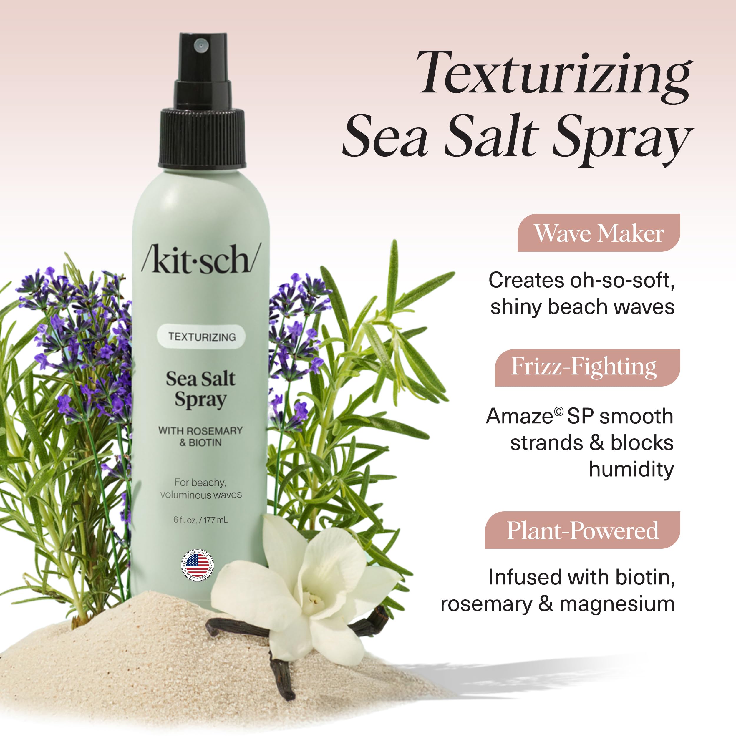 Foto 4 | Spray Kitsch De Sal Marina Para Hombre Y Mujer  177 Ml - Venta Internacional.