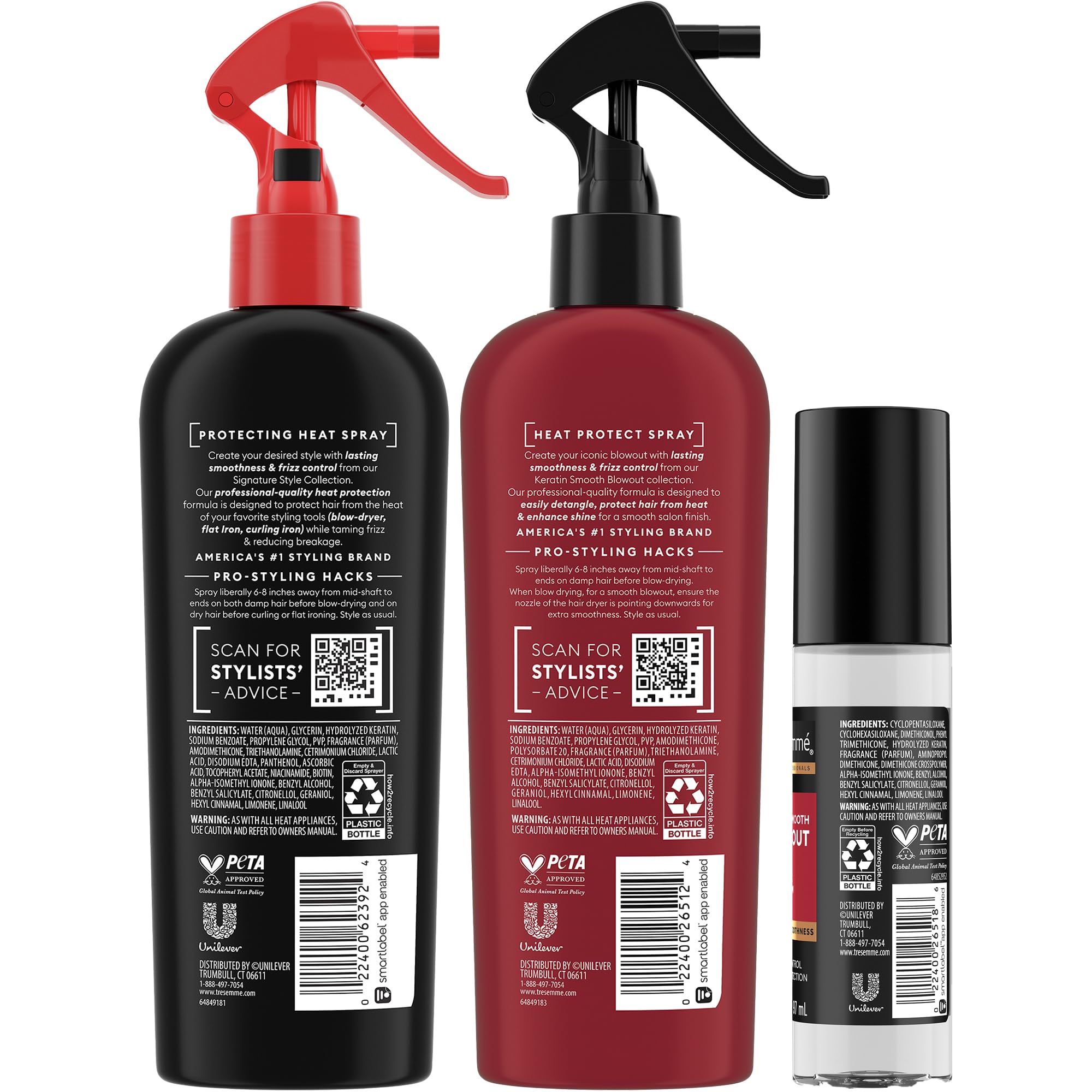 Foto 3 pulgar | Set Para El Cuidado Del Cabello Tresemmé Expert Keratin Smooth Con Protección Contra El Calor - Venta Internacional.