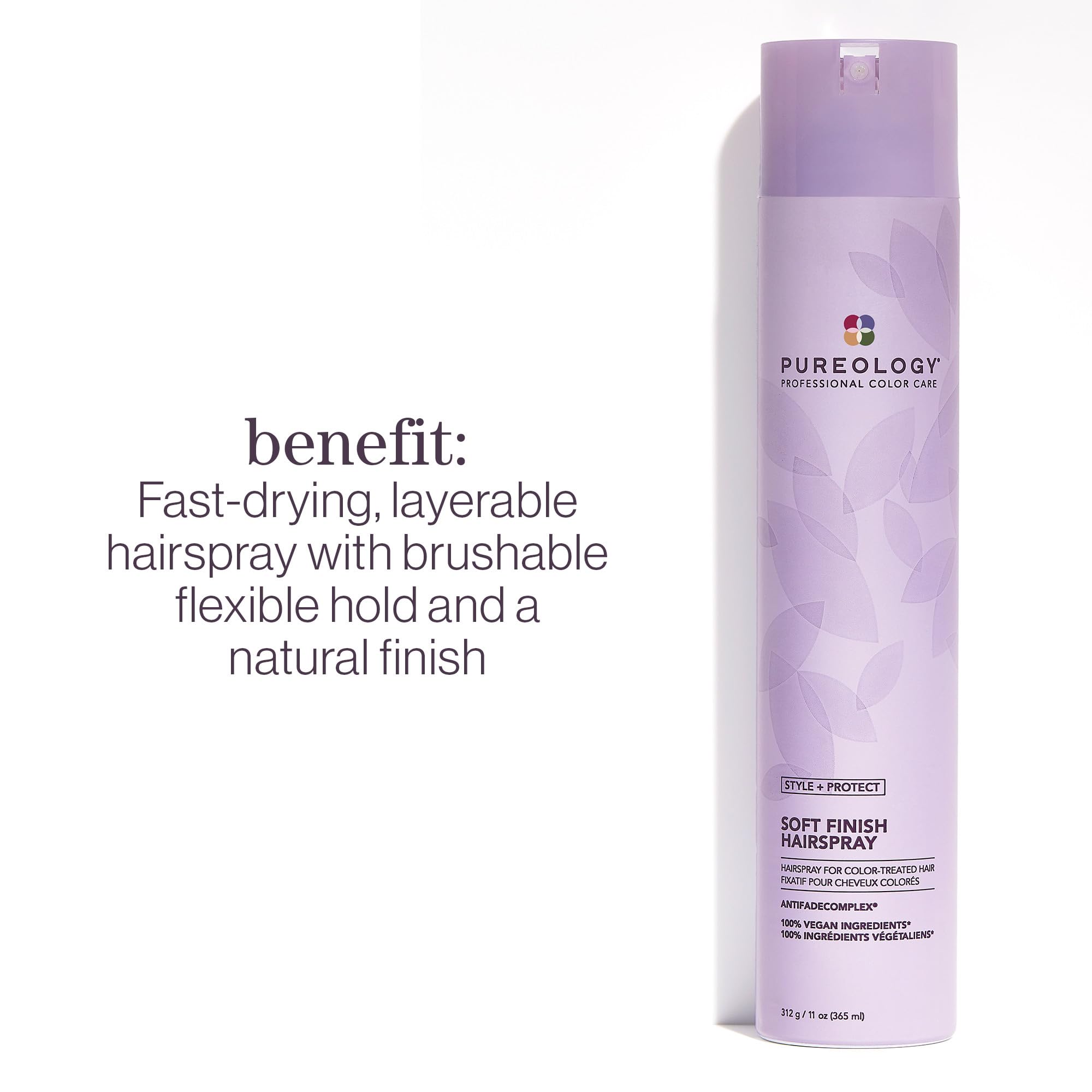 Foto 3 pulgar | Laca Para El Cabello Pureology Style + Protect Soft Finish 60 Ml - Venta Internacional.