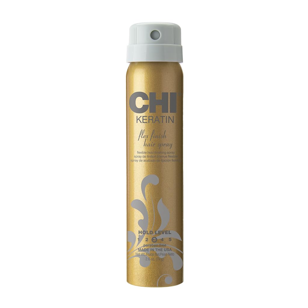 Spray Para El Cabello Chi Keratin Flex Finish  75 Ml  Ligero - Venta Internacional.