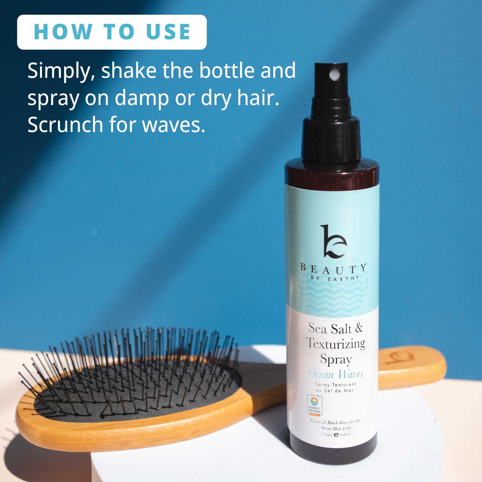 Foto 8 pulgar | Sea Salt Spray Beauty By Earth Para Cabello De Hombre Y Mujer - Venta Internacional.