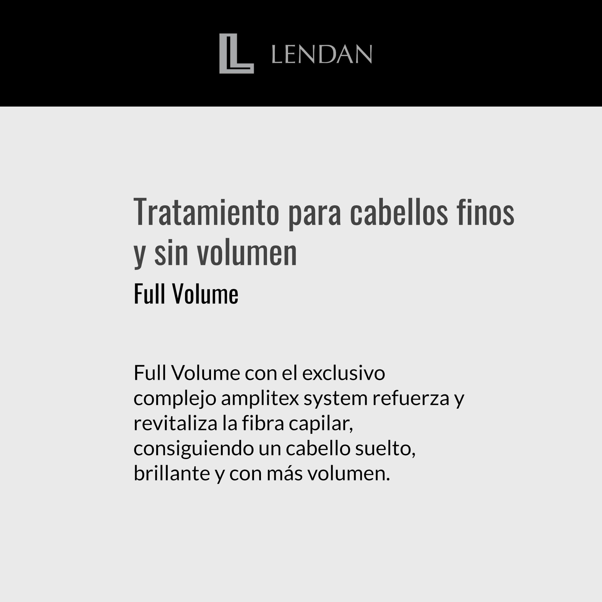 Foto 6 pulgar | Volume Spray Lendan  Volumen Completo  Para Cabello Fino  200 Ml - Venta Internacional.