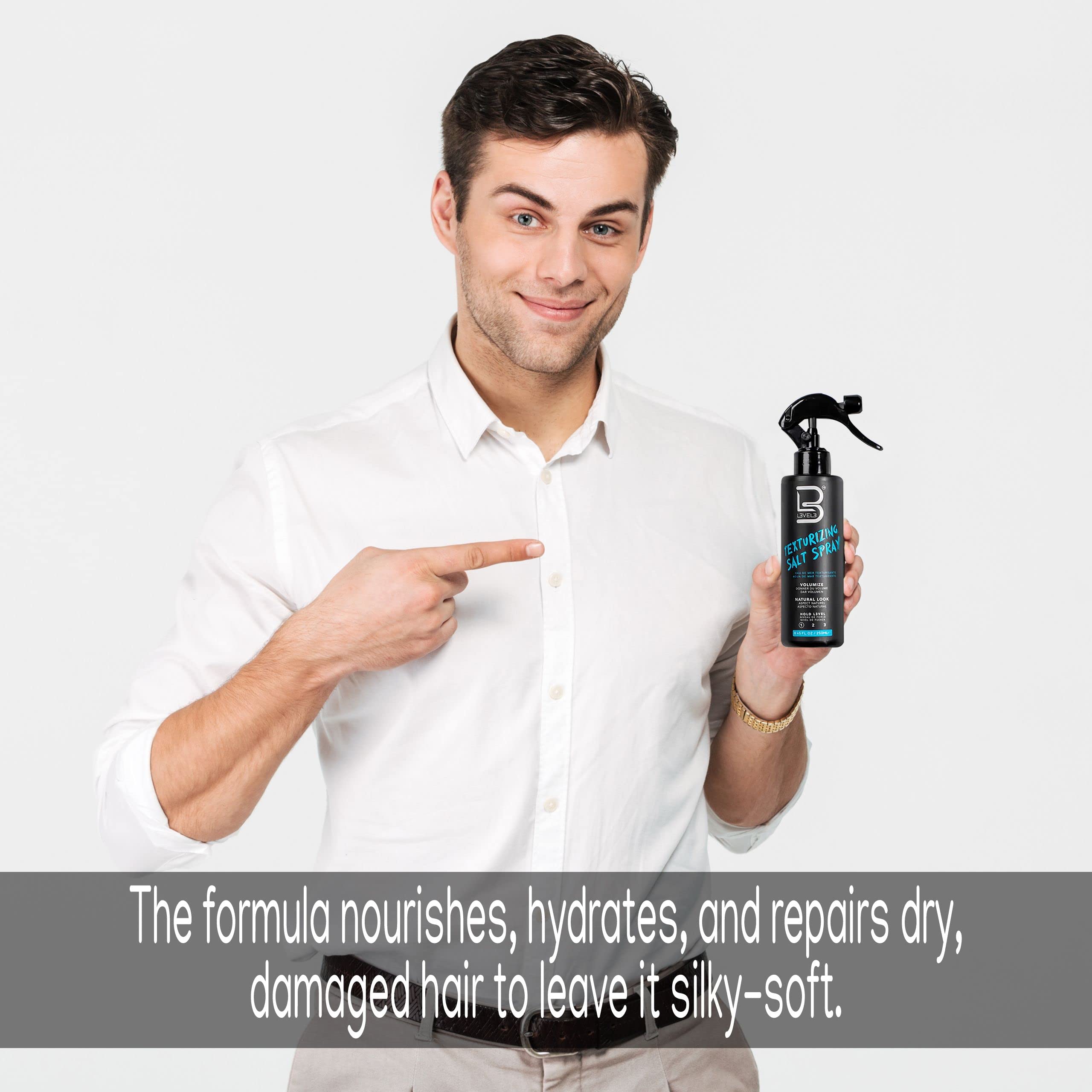 Foto 6 | Spray Texturizante De Sal Marina L3  Nivel 3  Acabado Casual Para Cabello - Venta Internacional.