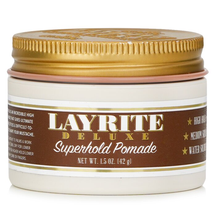 Pomada Para El Cabello Layrite Superhold High Hold Medium Brillo - Venta Internacional.