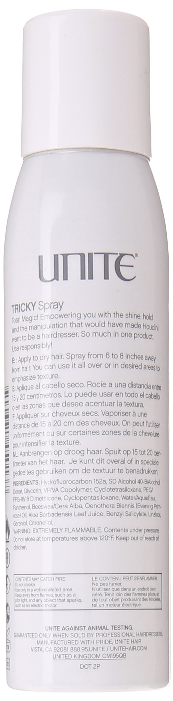 Foto 3 pulgar | Finishing Wax Unite Hair Tricky Spray, 110 Ml, Para Cabello Medio A Grueso - Venta Internacional.