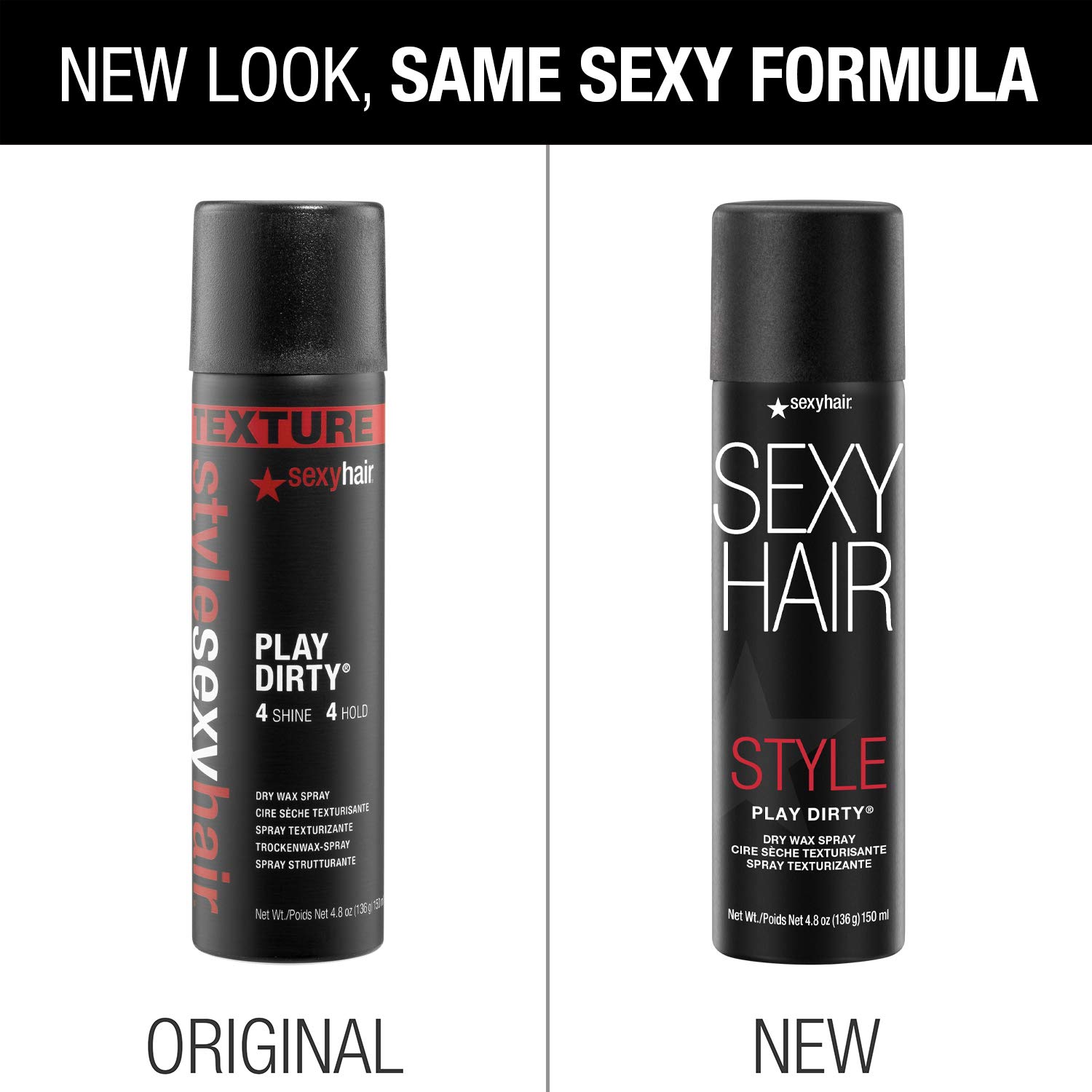 Foto 5 pulgar | Spray De Cera Seca Sexyhair Style Play Dirty 140 Ml Para Todo Tipo De Cabello - Venta Internacional.