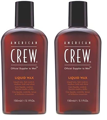 Cera Para El Cabello American Crew Líquida De Fijación Media Con Brillo Medio, 150 Ml - Venta Internacional.