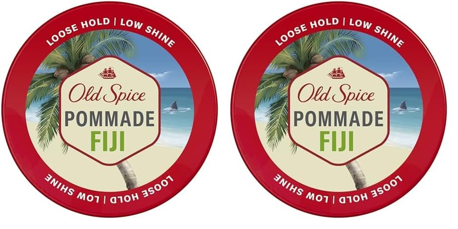 Pomada Para Peinar Old Spice Fiji Flexible Hold 65 Ml (x2) - Venta Internacional.