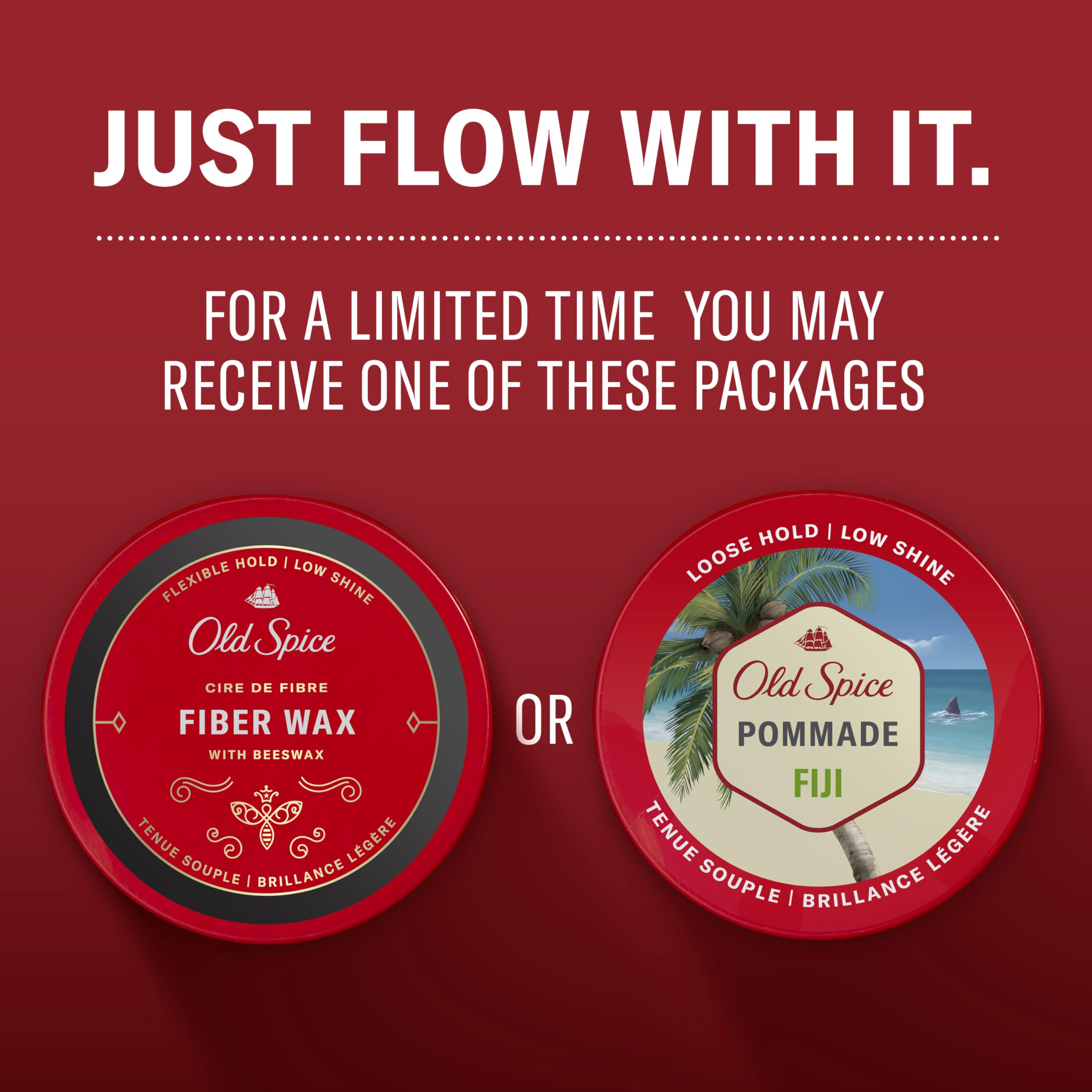 Foto 7 pulgar | Pomada Para Peinar Old Spice Fiji Flexible Hold 65 Ml (x2) - Venta Internacional.