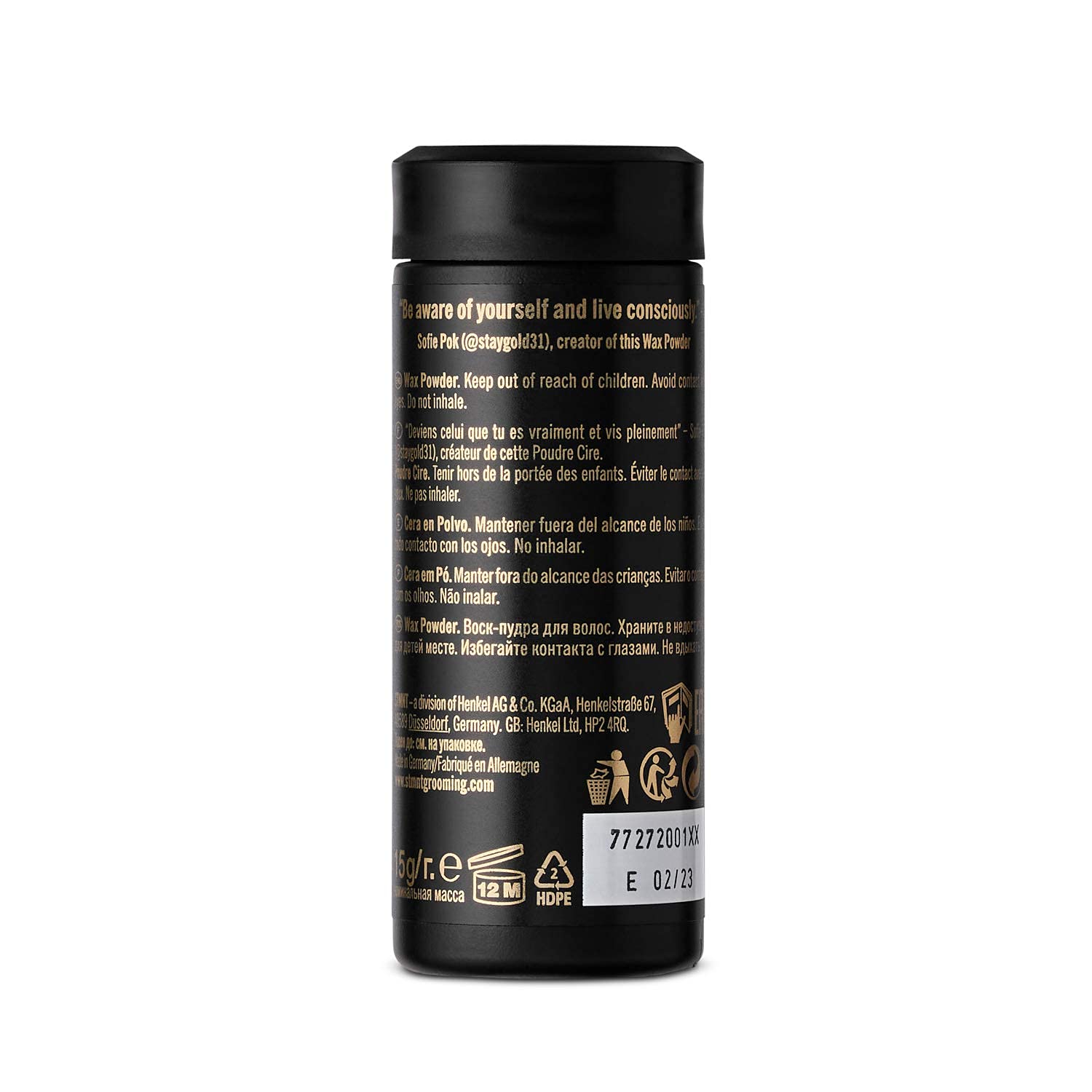 Foto 2 | Cera En Polvo Stmnt Grooming Goods, Acabado Semimate, 15 Ml - Venta Internacional.