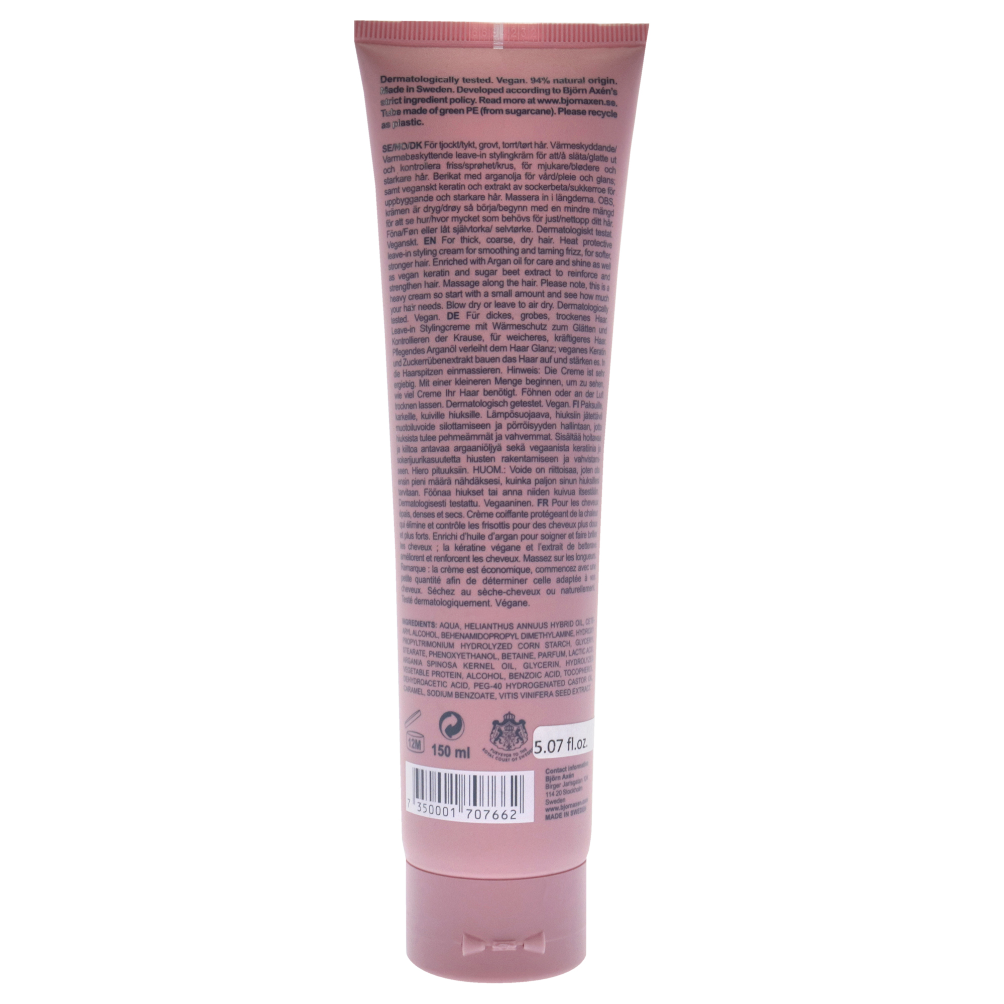 Foto 1 | Crema De Peinado Bjorn Axen Argan Oil Smooth 150 Ml Unisex - Venta Internacional.