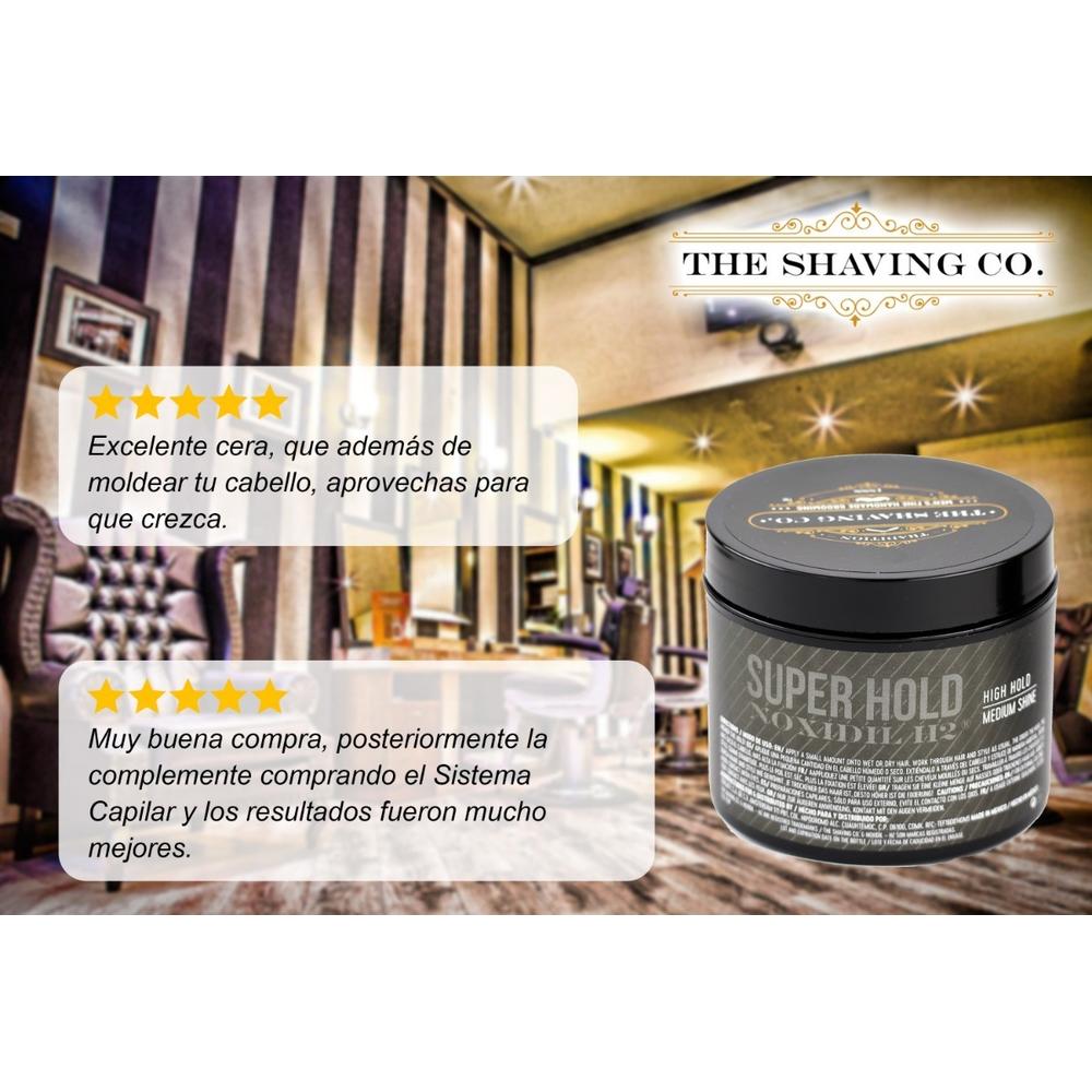 Foto 6 pulgar | Kit Pomada Cabello The Shaving Co Super Hold Noxidil H2 2 Piezas