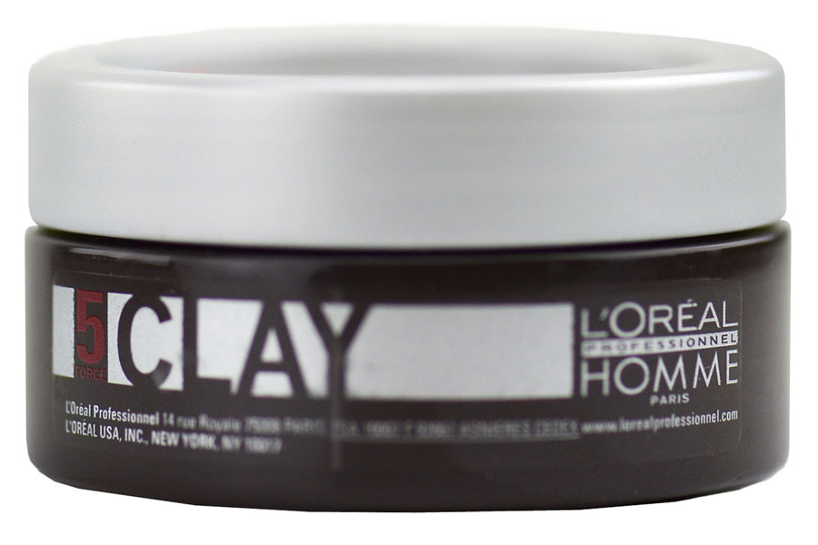 Arcilla Para El Cabello L'oreal Homme Clay Strong Hold Mlay, 50 Ml - Venta Internacional.