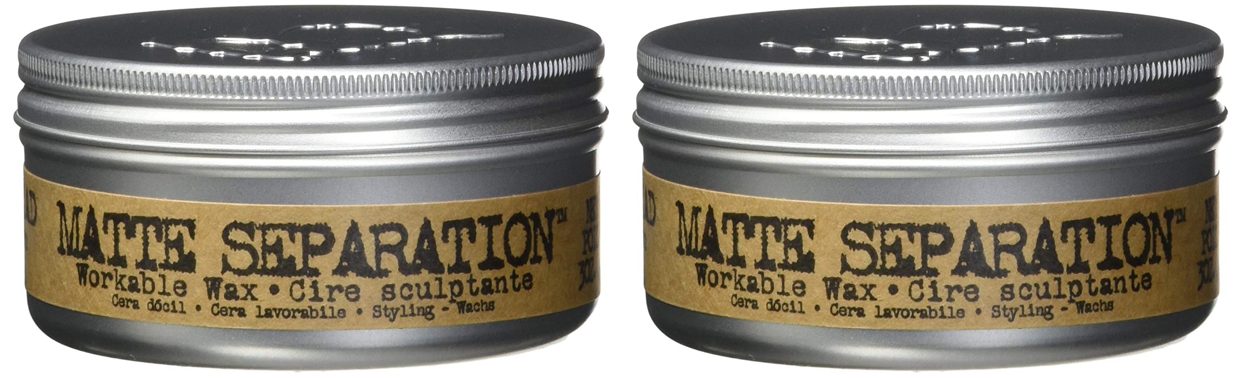 Cabezal De Cama Tigi Para Hombre, Con Separación Mate, 90 Ml (paquete De 2) - Venta Internacional.