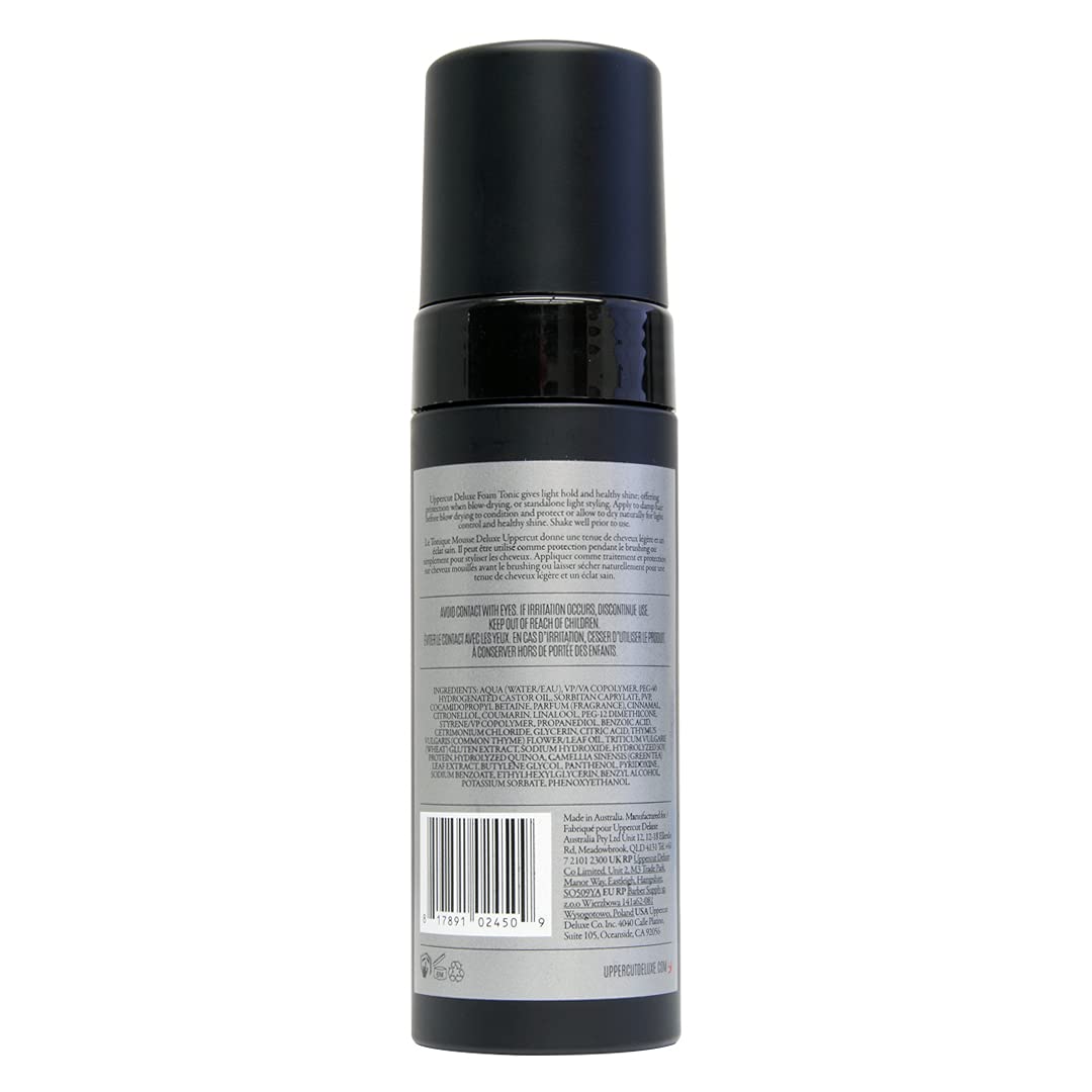 Foto 3 pulgar | Espuma Tónica Para Peinar Uppercut Deluxe Light Hold 150 Ml - Venta Internacional.