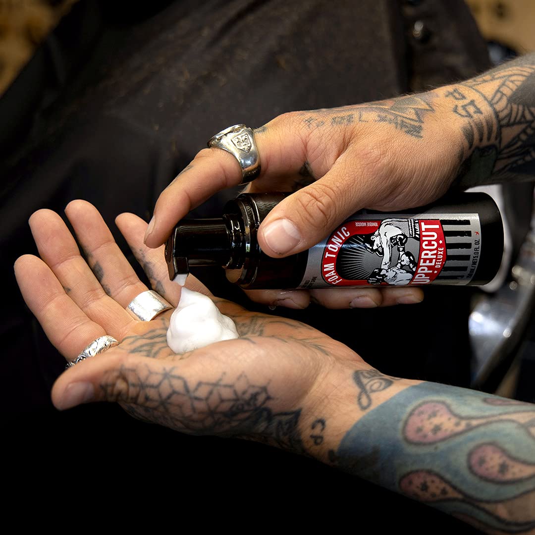 Foto 7 pulgar | Espuma Tónica Para Peinar Uppercut Deluxe Light Hold 150 Ml - Venta Internacional.