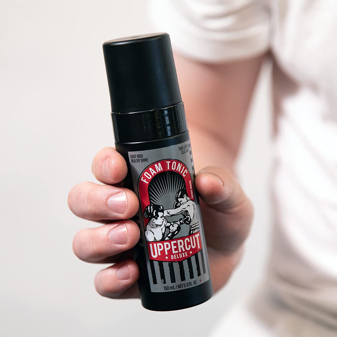 Foto 8 pulgar | Espuma Tónica Para Peinar Uppercut Deluxe Light Hold 150 Ml - Venta Internacional.