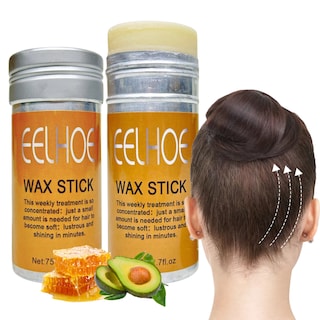 Foto 1 | Cera Fijadora Cabello Clean Look Peinado Baby Hairs + Cepillo