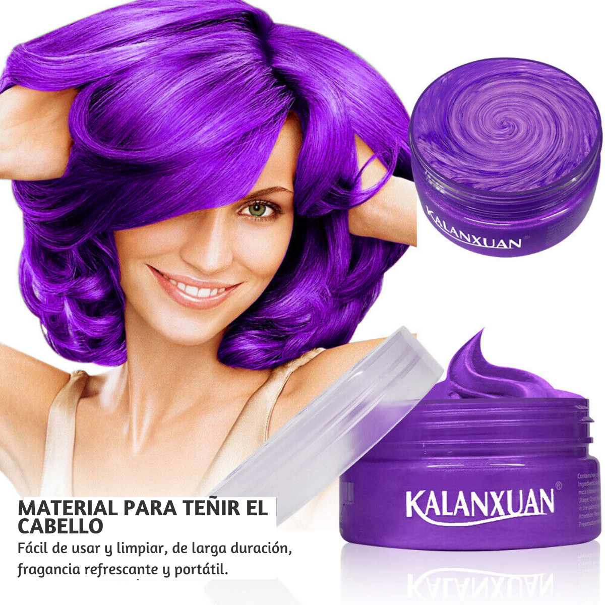 Foto 3 pulgar | Cera para Cabello Hair Wax Colores Varios Ash 4 Piezas