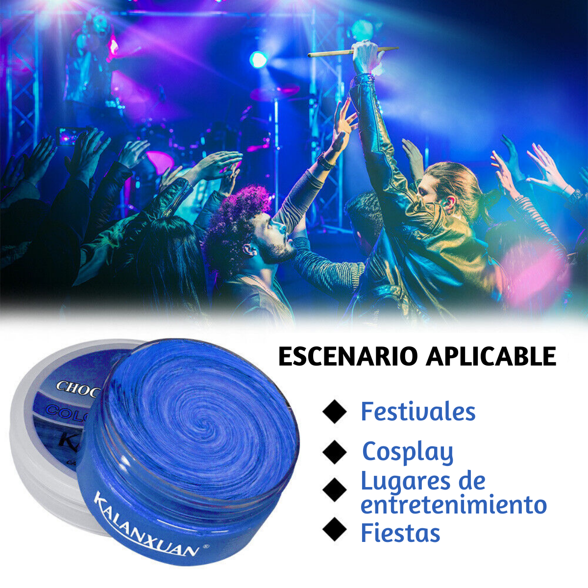 Foto 6 pulgar | Cera para Cabello Hair Wax Colores Varios Ash 4 Piezas