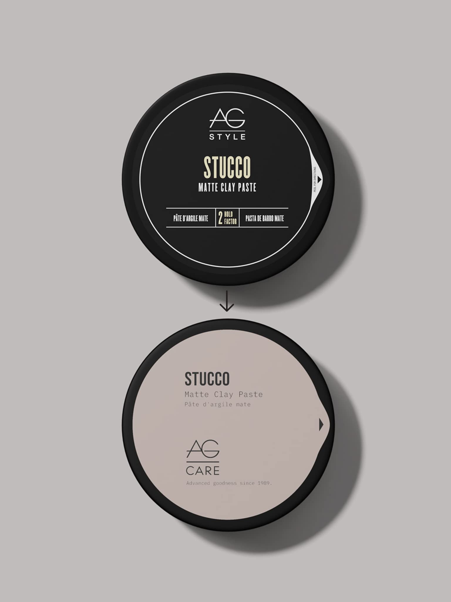 Foto 2 | Pasta De Arcilla Mate Hair Clay Ag Care Stucco, 75 Ml - Venta Internacional.
