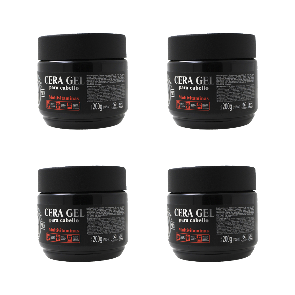Foto 2 pulgar | Cera-gel Para El Cabello 200gr Barber Style (caja 8pz)