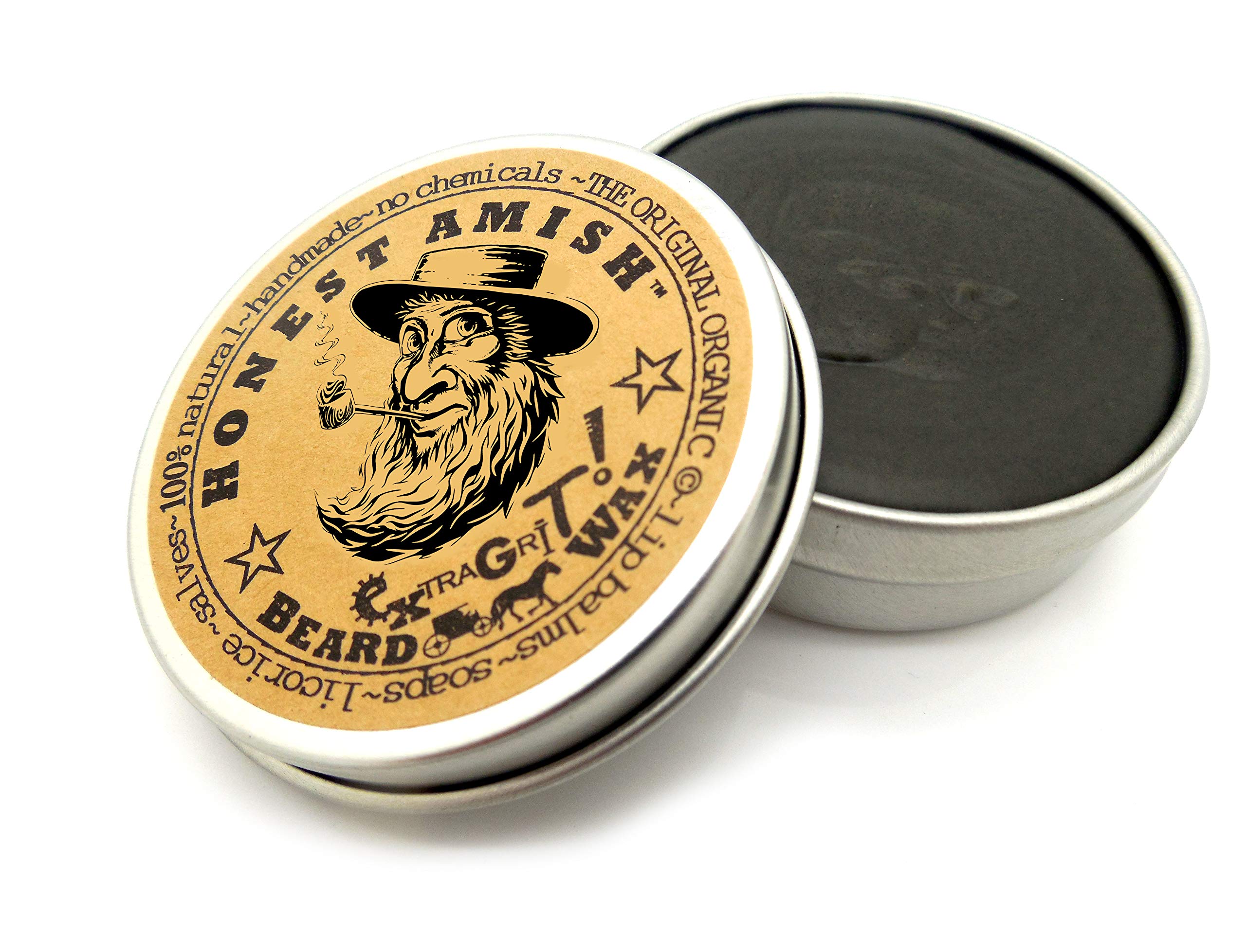 Foto 5 pulgar | Cera Para Barba Honest Amish Extra Grit, Natural Y Orgánica, 60 Ml - Venta Internacional.