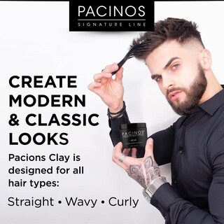 Foto 4 | Pasta Para El Cabello Pacinos Signature Line Clay 120 Ml Firm Hold - Venta Internacional.