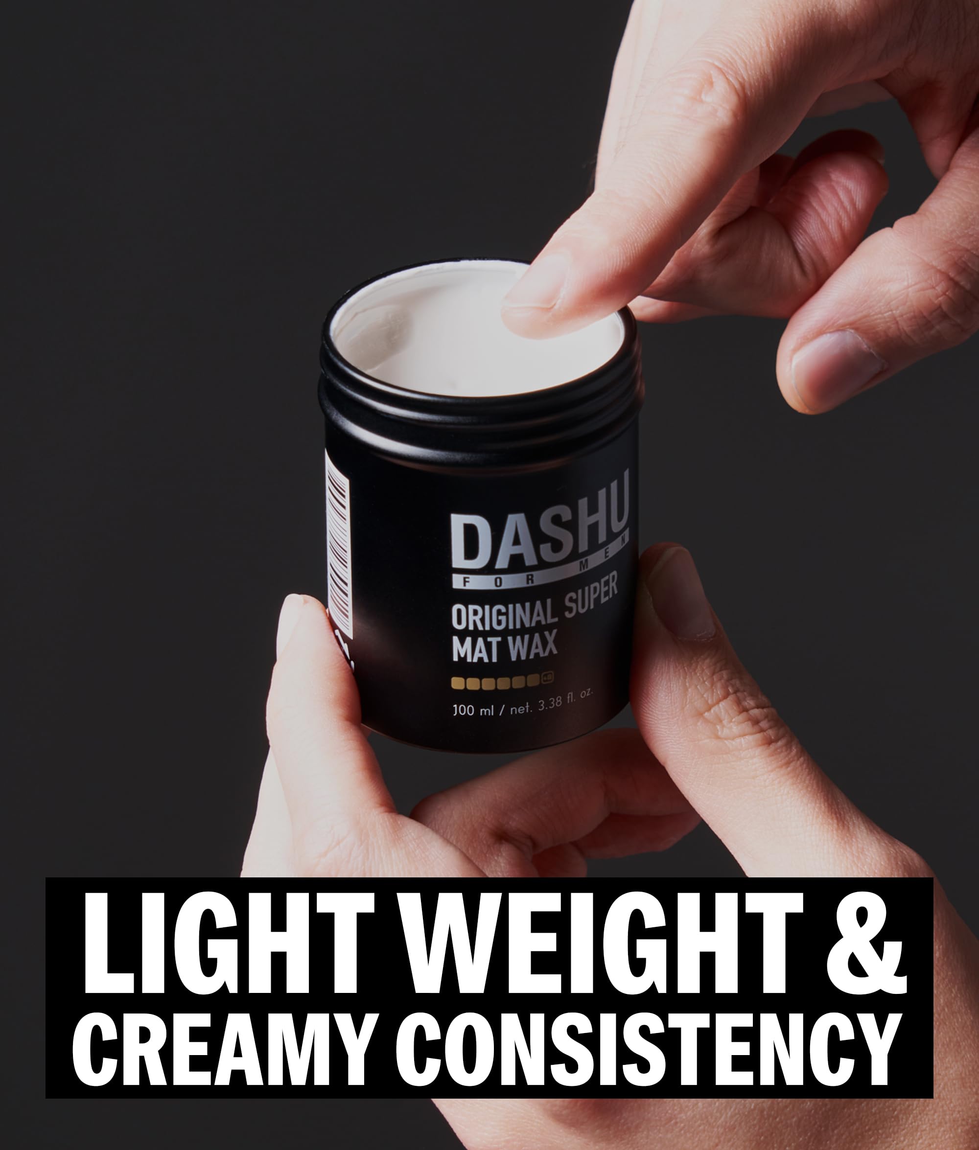 Foto 4 pulgar | Cera Para Peinar Dashu Premium Original Super Mat Wax  100 Ml - Venta Internacional.