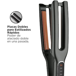 Foto 2 | Plancha Alaciadora de Pelo Revlon RVST2204LA1 color Negro Cerámica Cobre 1/2"