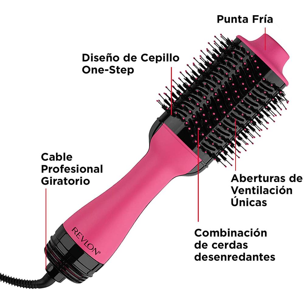 Foto 4 pulgar | Cepillo Eléctrico Revlon RVDR5222PNKLA1 color Rosa