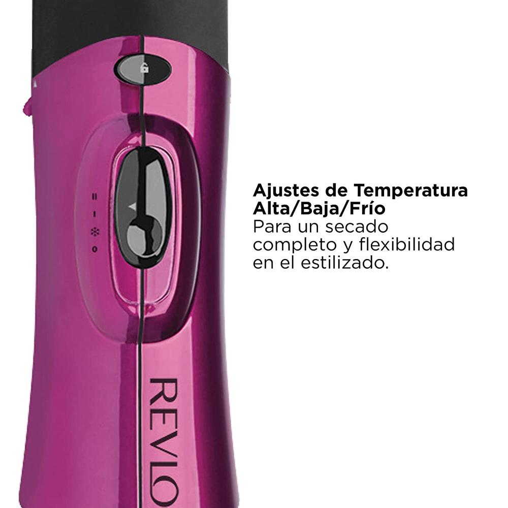 Foto 3 pulgar | Kit de Cepillos y Secadora Revlon con Cable Giratorio Incluye 2 Cabezales
