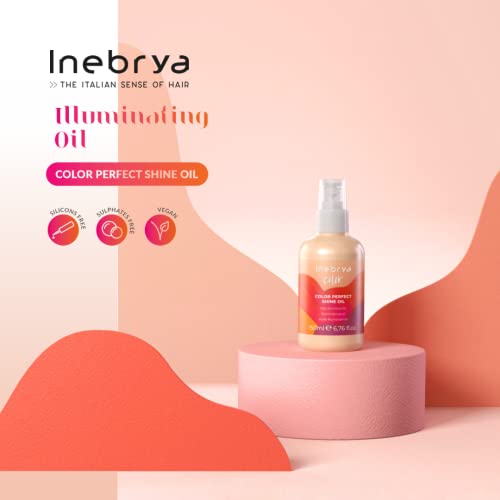 Foto 3 pulgar | Aceite Iluminador Inebrya Color Perfect Shine, 150 Ml  - Venta Internacional.