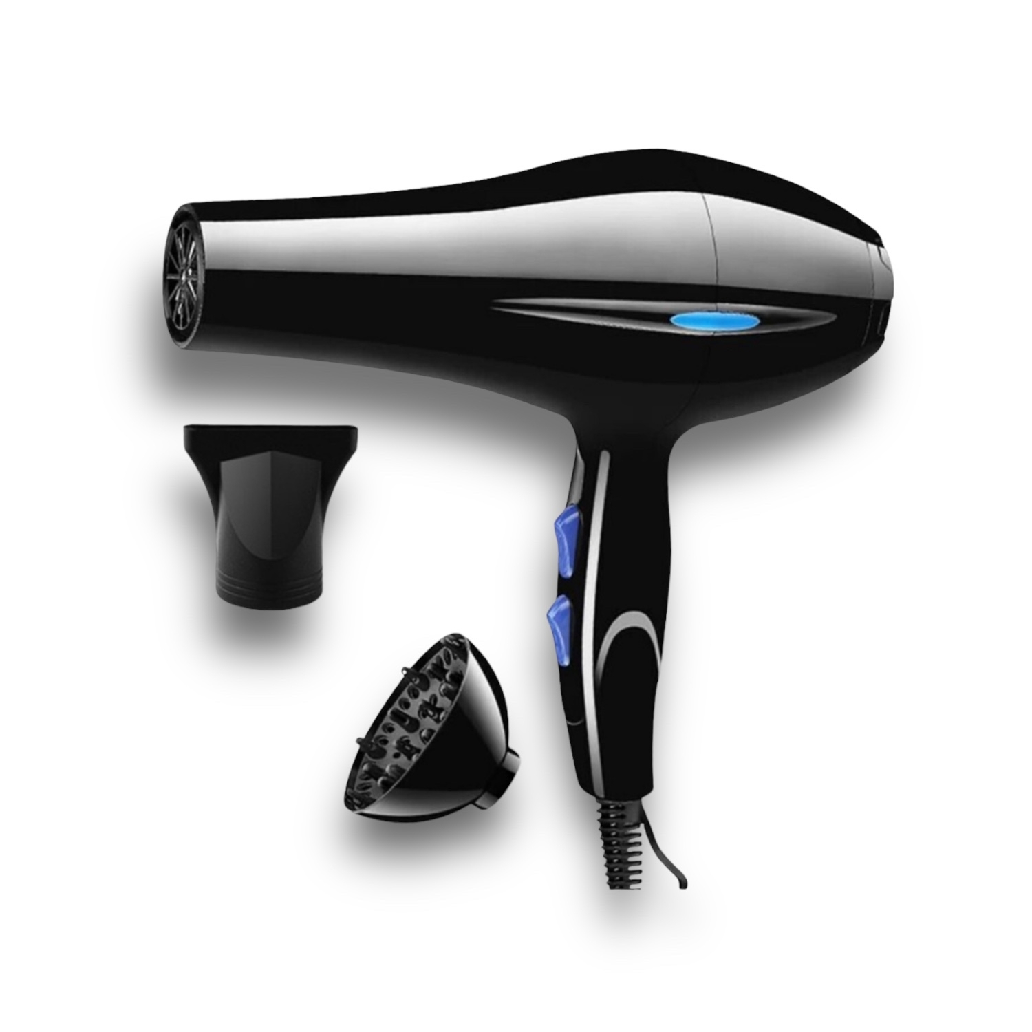 Foto 2 pulgar | Secador de Cabello 2 en 1 JustClick MX con Voluminizador de Rizos