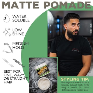 Foto 4 | Pomada para Cabello Suavecito Matte Fórmula 118 Ml - Venta Internacional