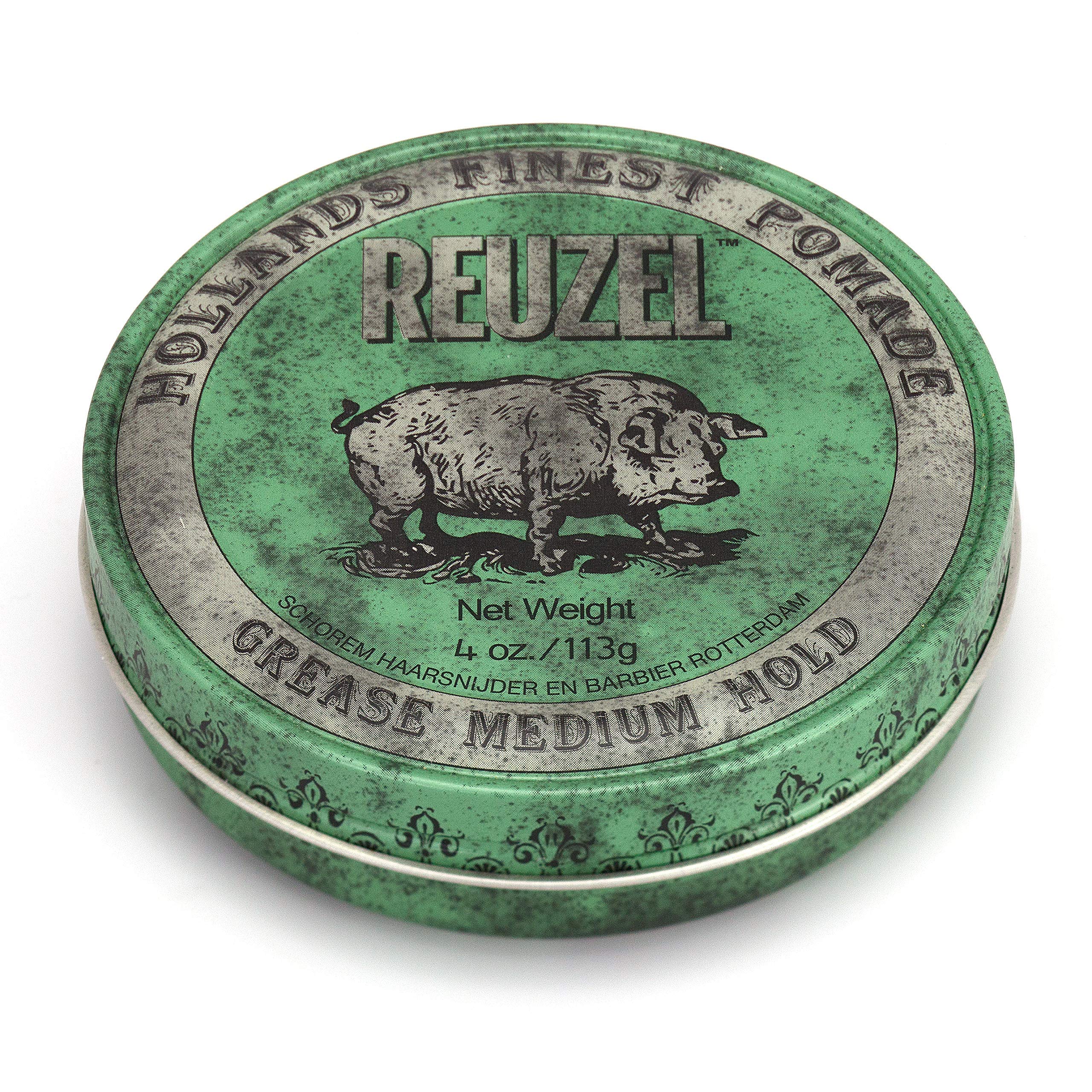 Foto 2 pulgar | Pomade Reuzel Grasa Verde de Fijación Media 120 ml - Venta Internacional