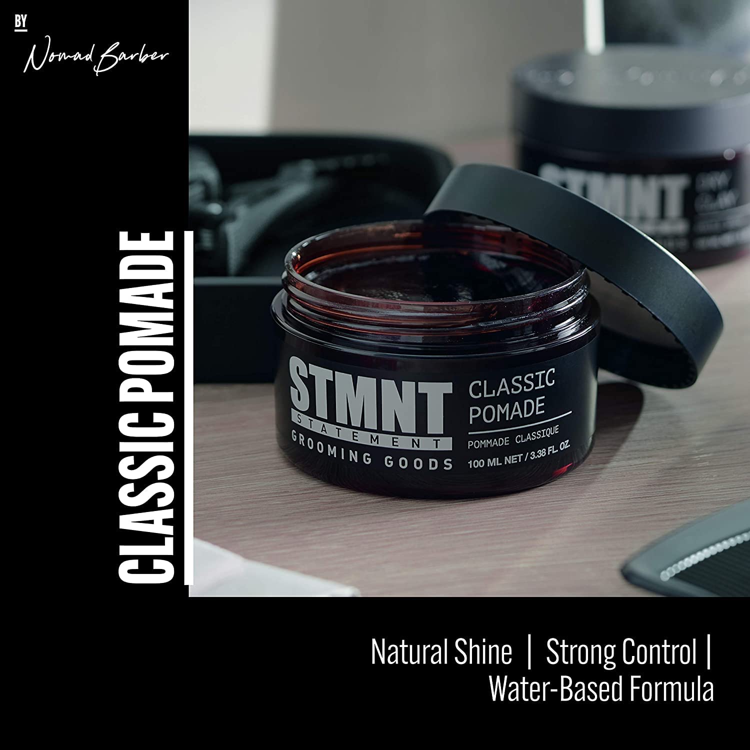 Foto 3 | Pomada Stmnt Grooming Goods Classic 100 ml Brillo Natural - Venta Internacional