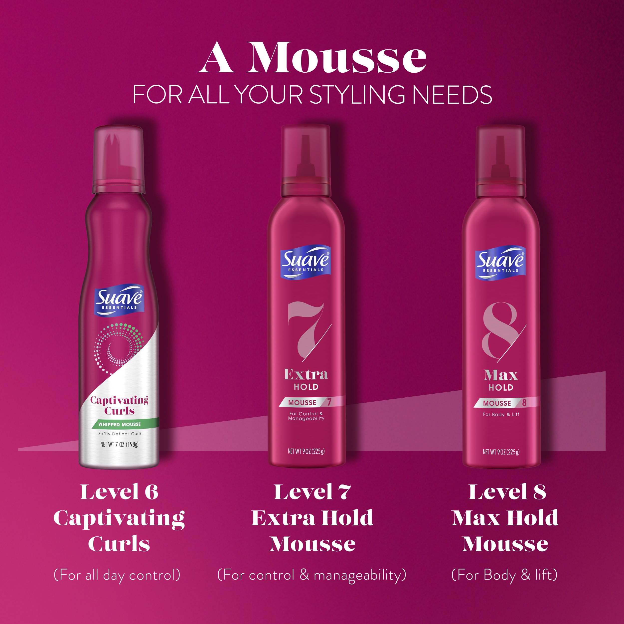 Foto 7 pulgar | Mousse para Peinar Suave Extra Hold 7 Shaping - Venta Internacional