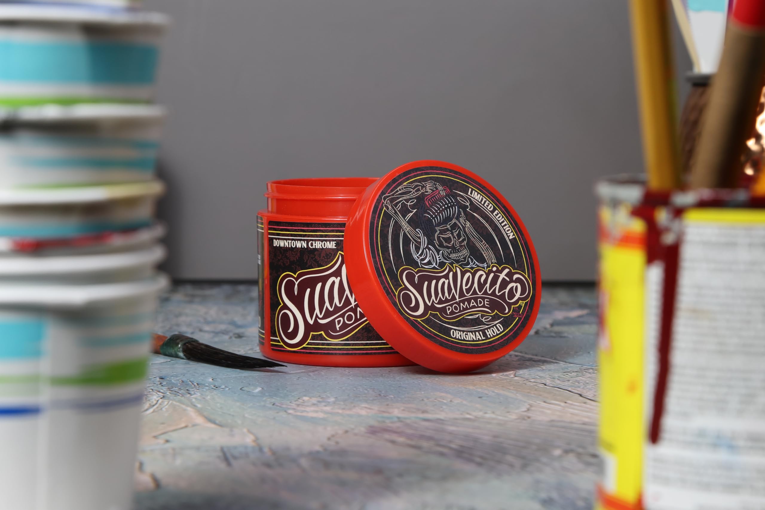 Foto 5 pulgar | Pomade Suavecito Downtown Chrome Original Hold 120 Ml - Venta Internacional.