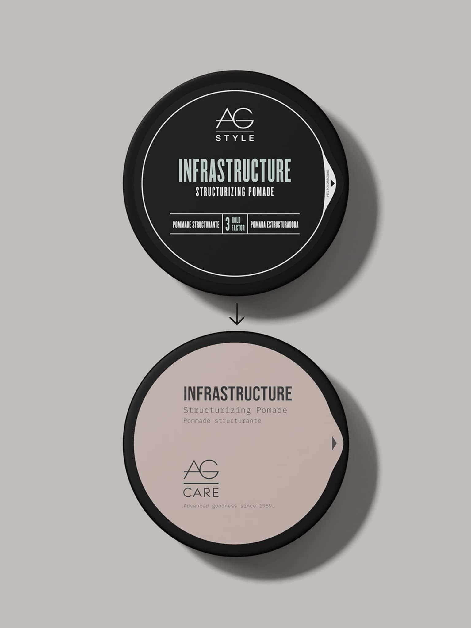 Foto 3 pulgar | Estructurador Pomade Ag Care Infrastructure, 75 Ml - Venta Internacional.